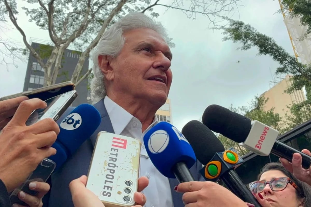 Caiado diz que vai fechar estatais e acusa PT de entregar soberania às facções