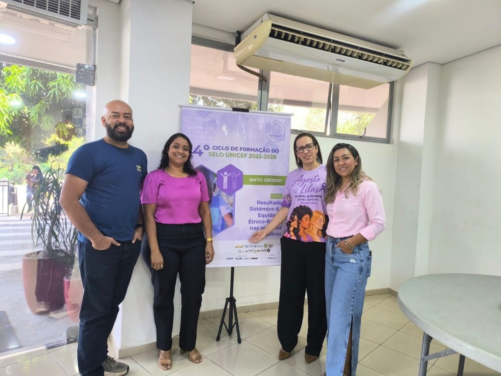 Primavera do Leste vai ao 4º Ciclo do Selo UNICEF sobre equidade étnico-racial