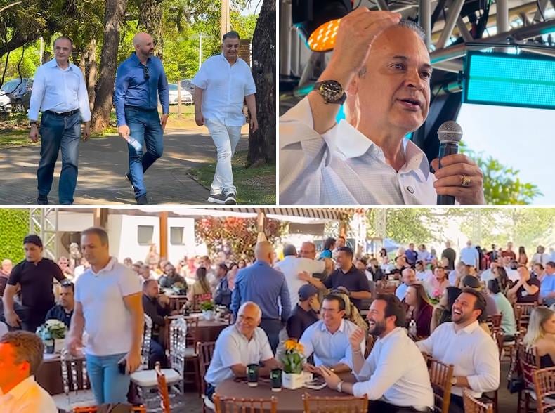 Roberto de Lucena participa do Encontro Governo 360 em Cedral