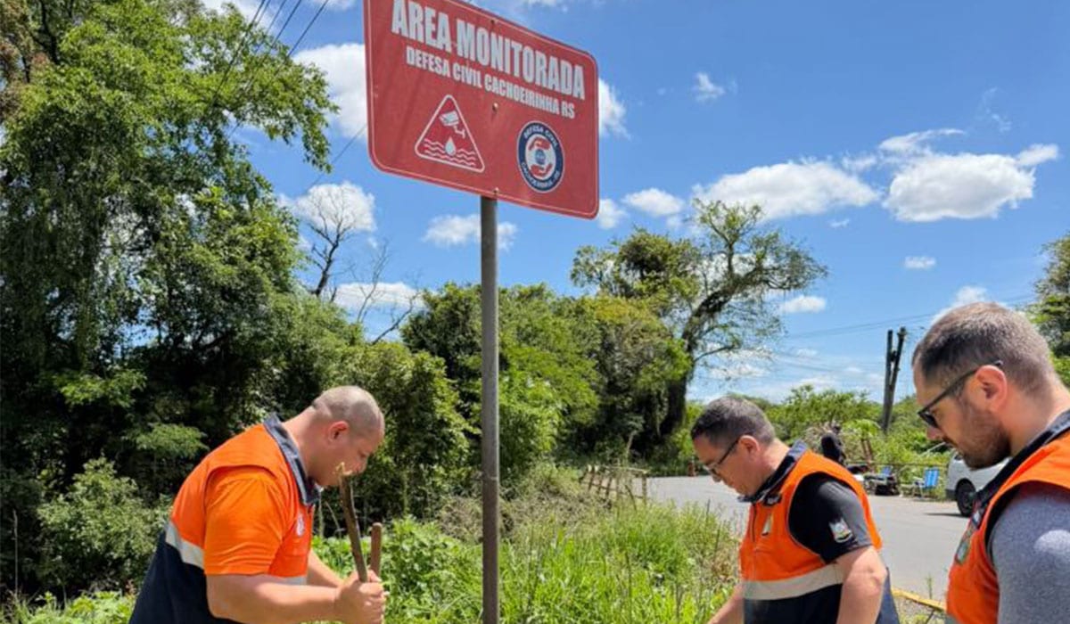 Cachoeirinha conclui instalação de sensores para monitorar rios e arroios