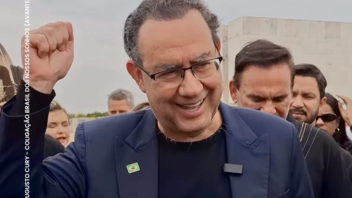 Augusto Cury vai ao STF protestar após debate da Globo ser cancelado