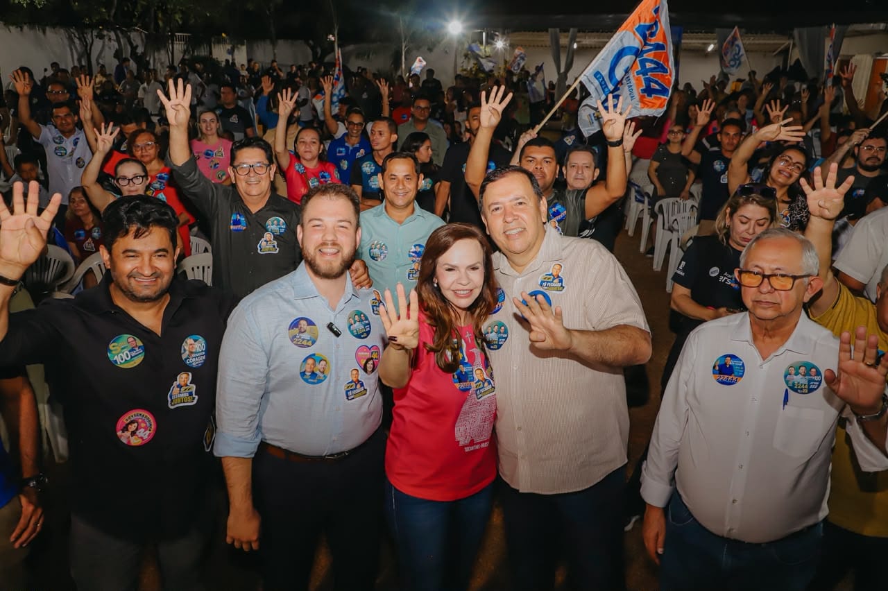 Dorinha reforça apoio de Gipão e Moisemar em mobilizações em Palmas