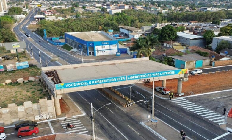 Goiânia libera segunda pista lateral da Leste-Oeste no cruzamento com a Castelo Branco