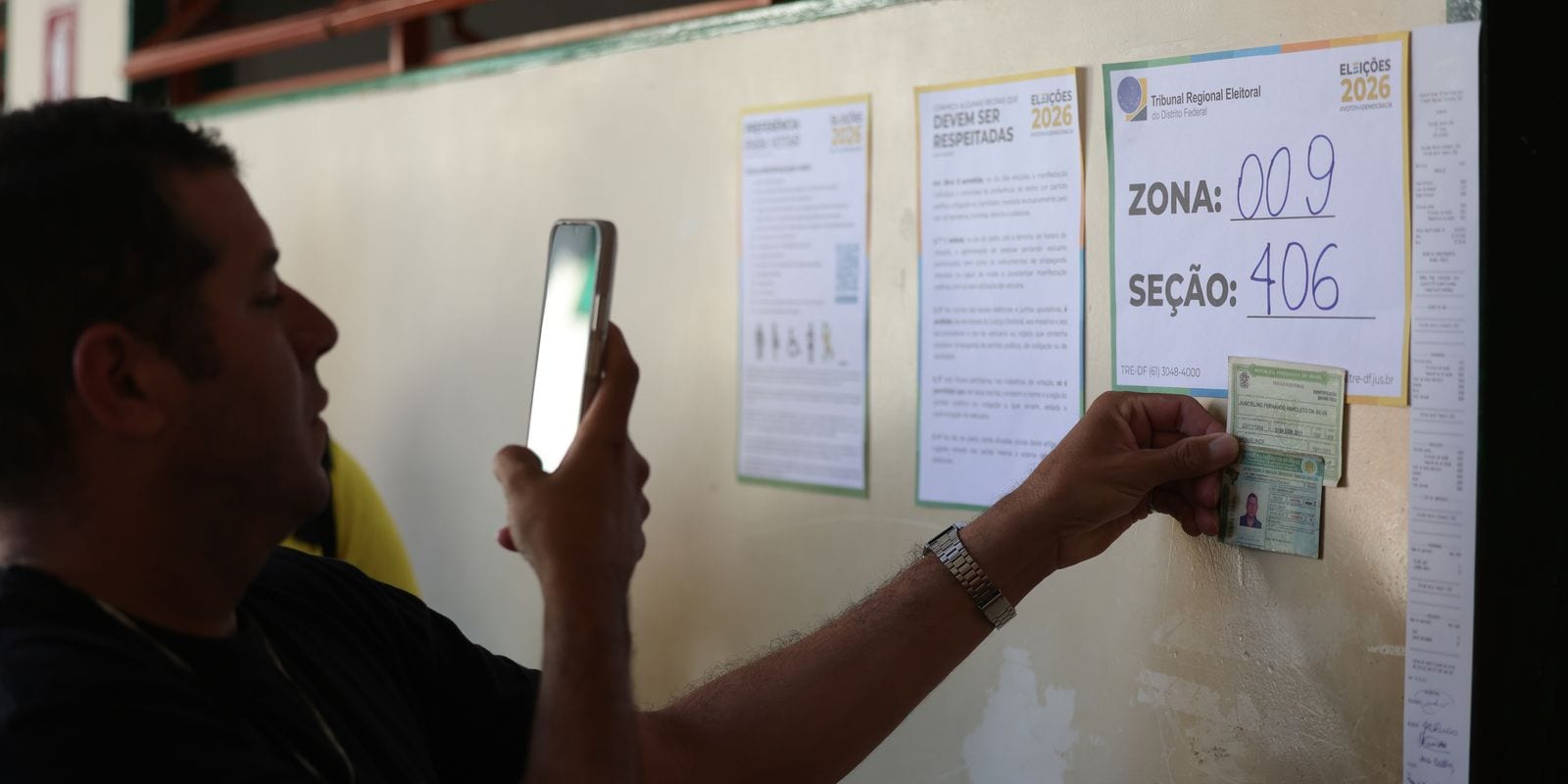 TRE-DF troca 12 urnas e registra votação normal; mesária é presa no Gama