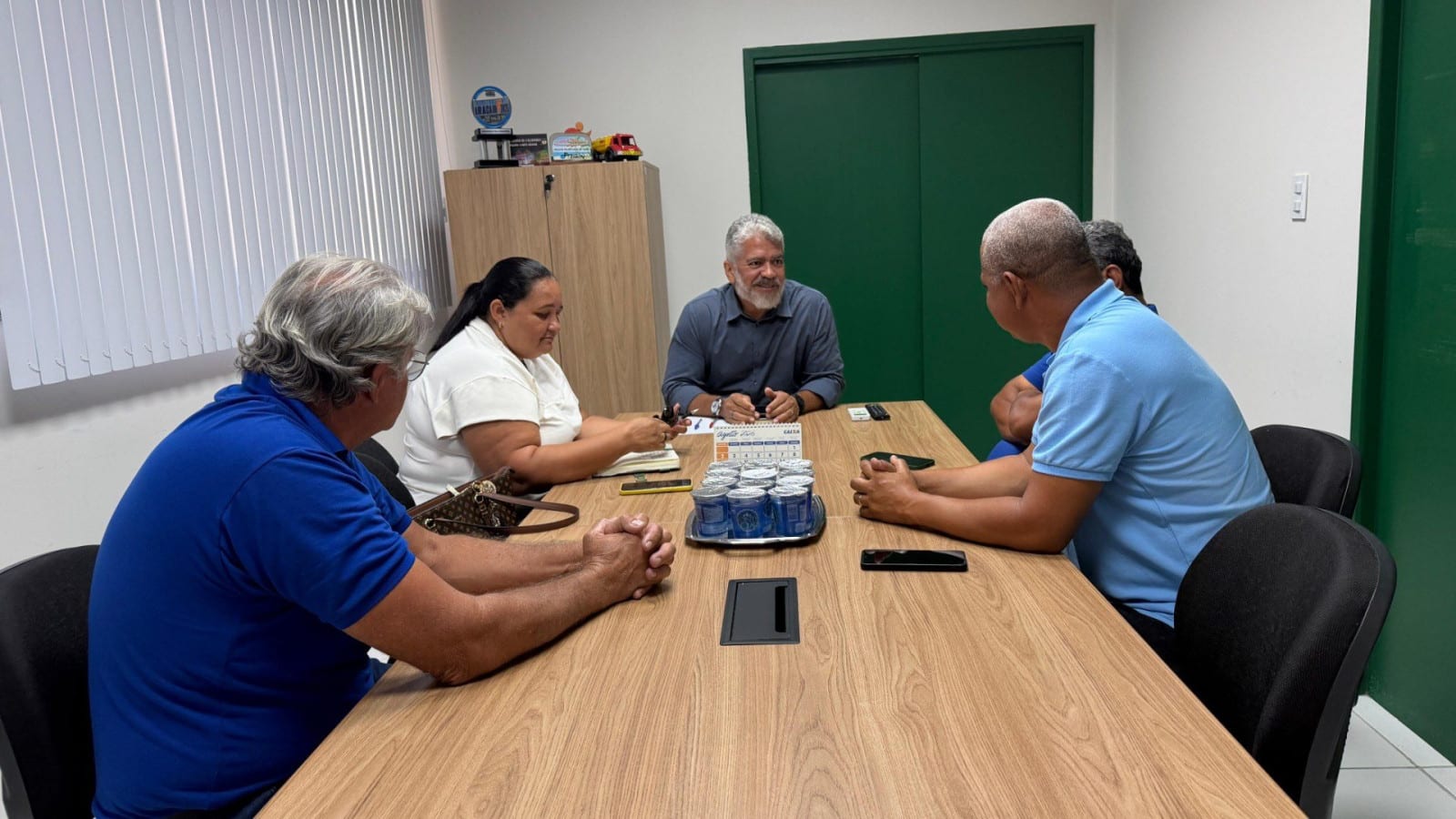 SMTT recebeu presidentes de cooperativas de transporte em Aracaju