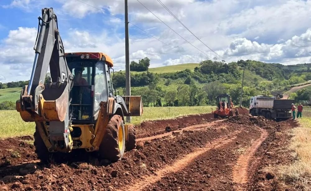 Começam obras de pavimentação entre Erval Seco e Dois Irmãos das Missões
