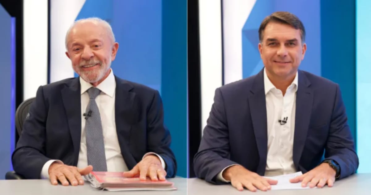 Real Time: Flávio tem 52% dos votos válidos no 2º turno; Lula, 48%