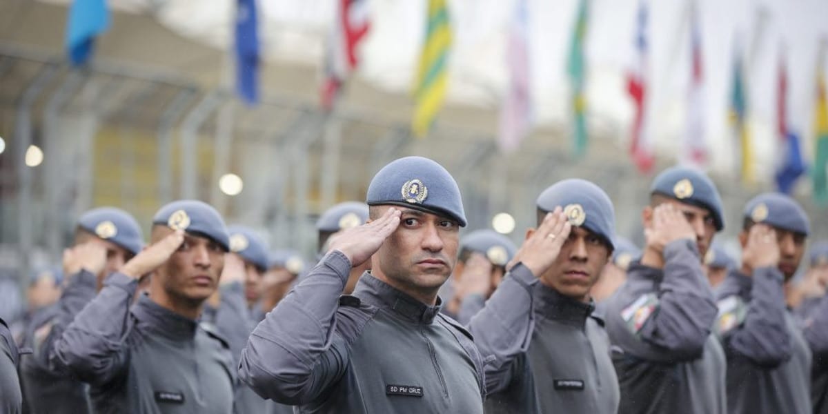 Governo de SP anuncia novo concurso para 200 cadetes da Polícia Militar