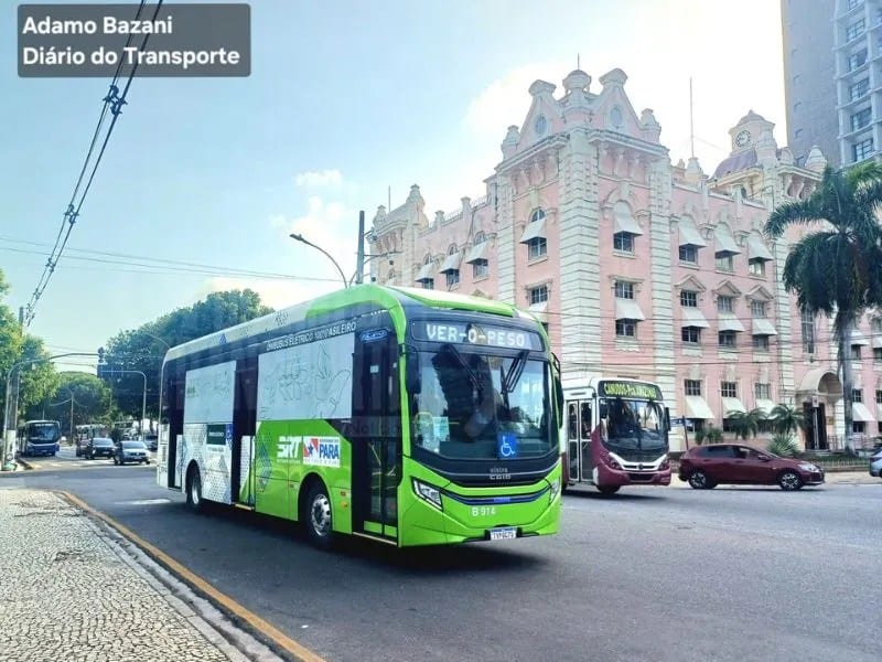 BRT Metropolitano da Grande Belém completa um ano com 40 ônibus elétricos Eletra e se torna referência para novos projet