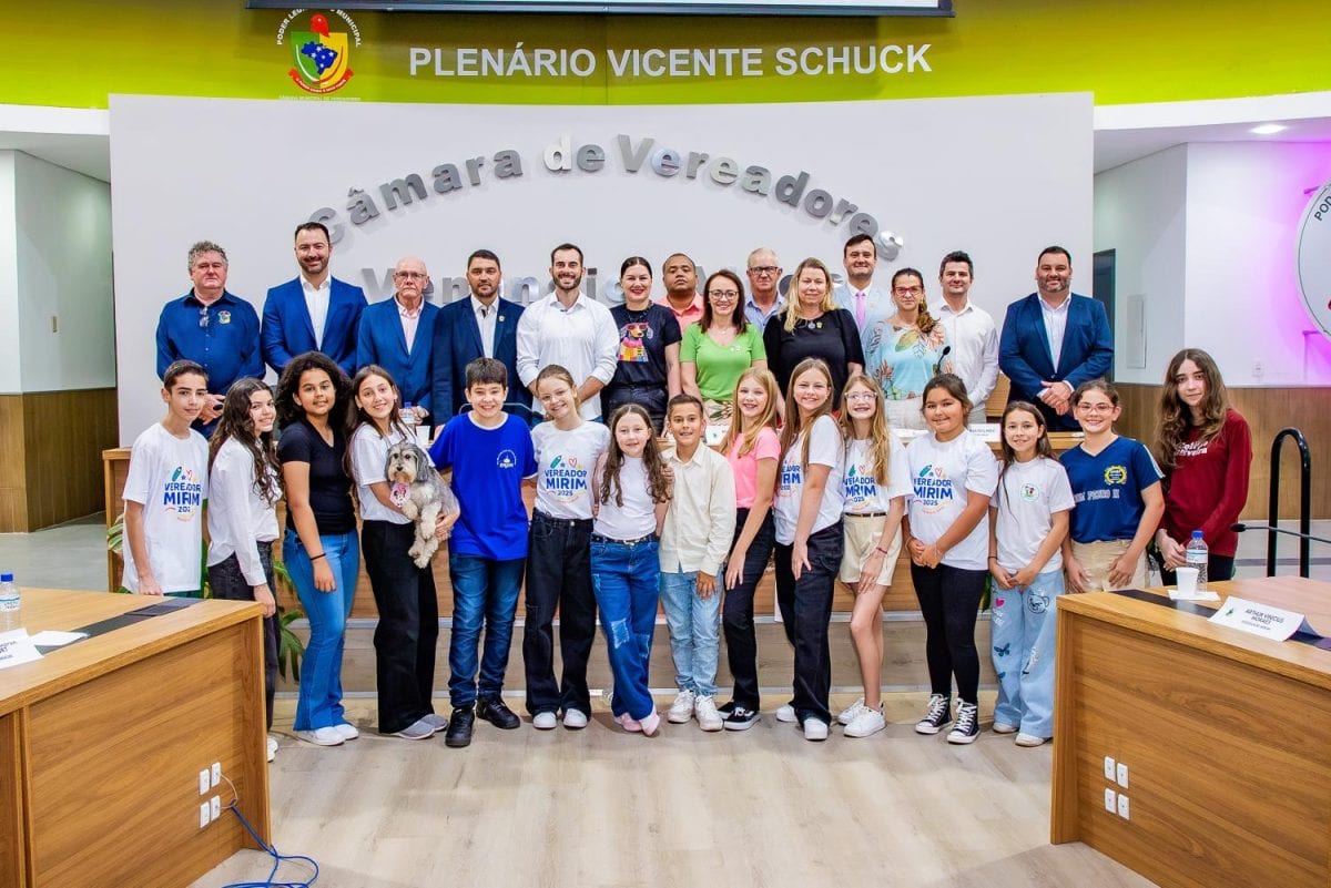 Vereador Mirim 2026 já tem 15 escolas confirmadas em Venâncio Aires