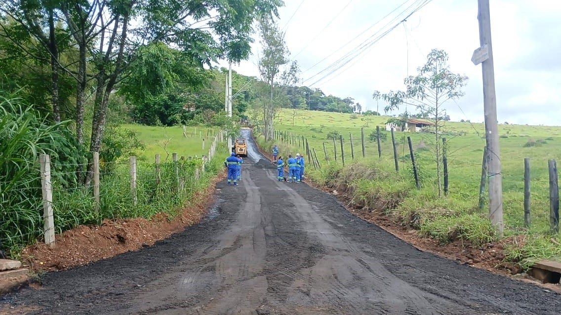 São José dos Campos conclui aplicação de fresa na Estrada do Bambuzal