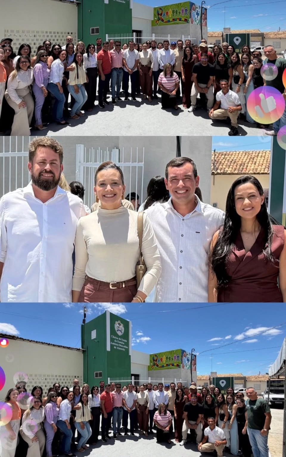Prefeita Luana entrega nova Clínica da Lagoa Bonita