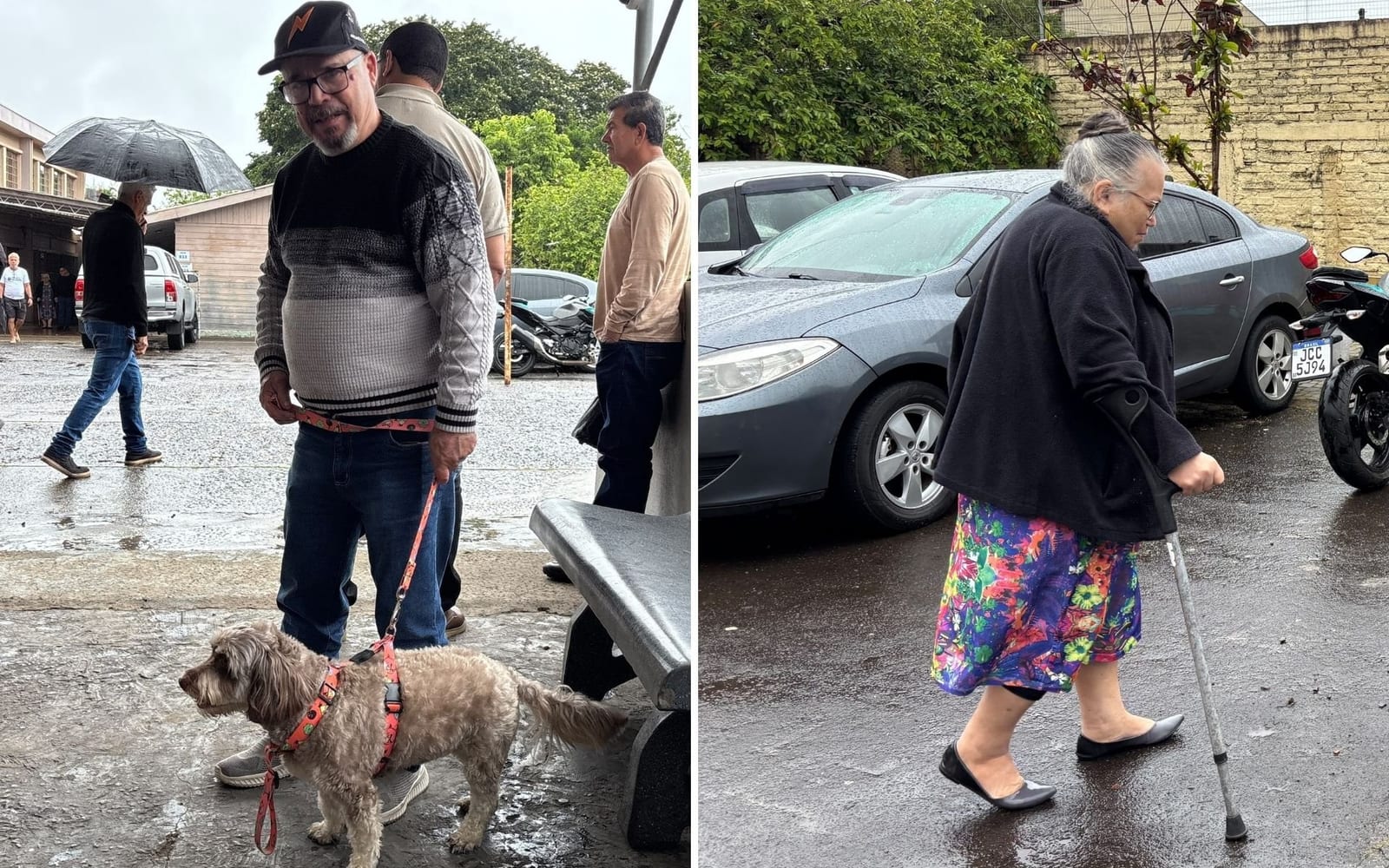 Acessibilidade, passeio com pet e prova de vida: Votação em Novo Hamburgo reúne diferentes perfis de eleitores