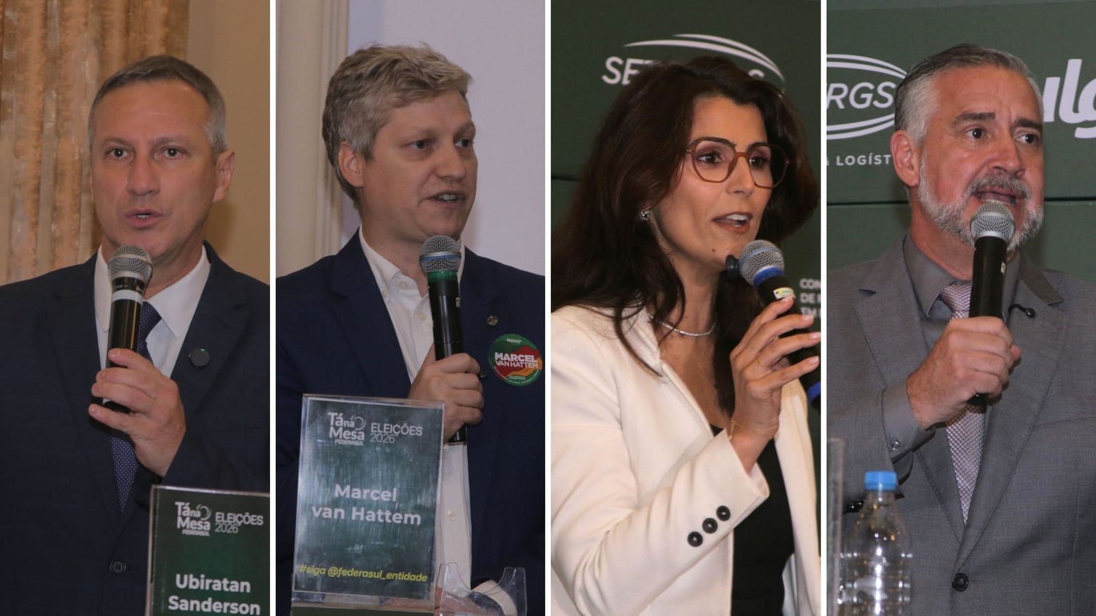 Quaest: quatro nomes empatados para o Senado no RS — Sanderson 25%