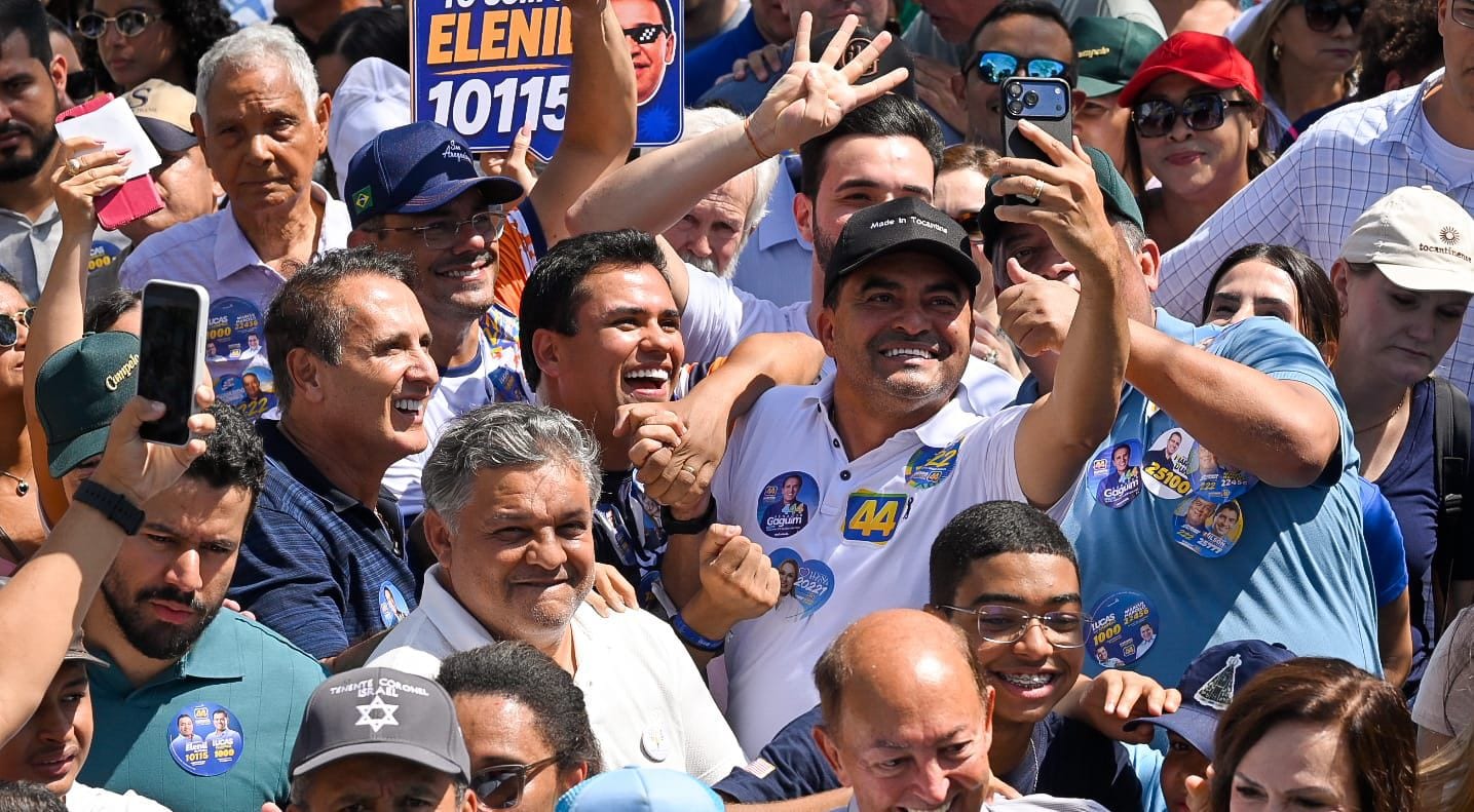 Gaguim percorre Araguaína, Palmeiras, Araguatins e Tocantinópolis em grande mobilização da majoritária pelo norte do Toc