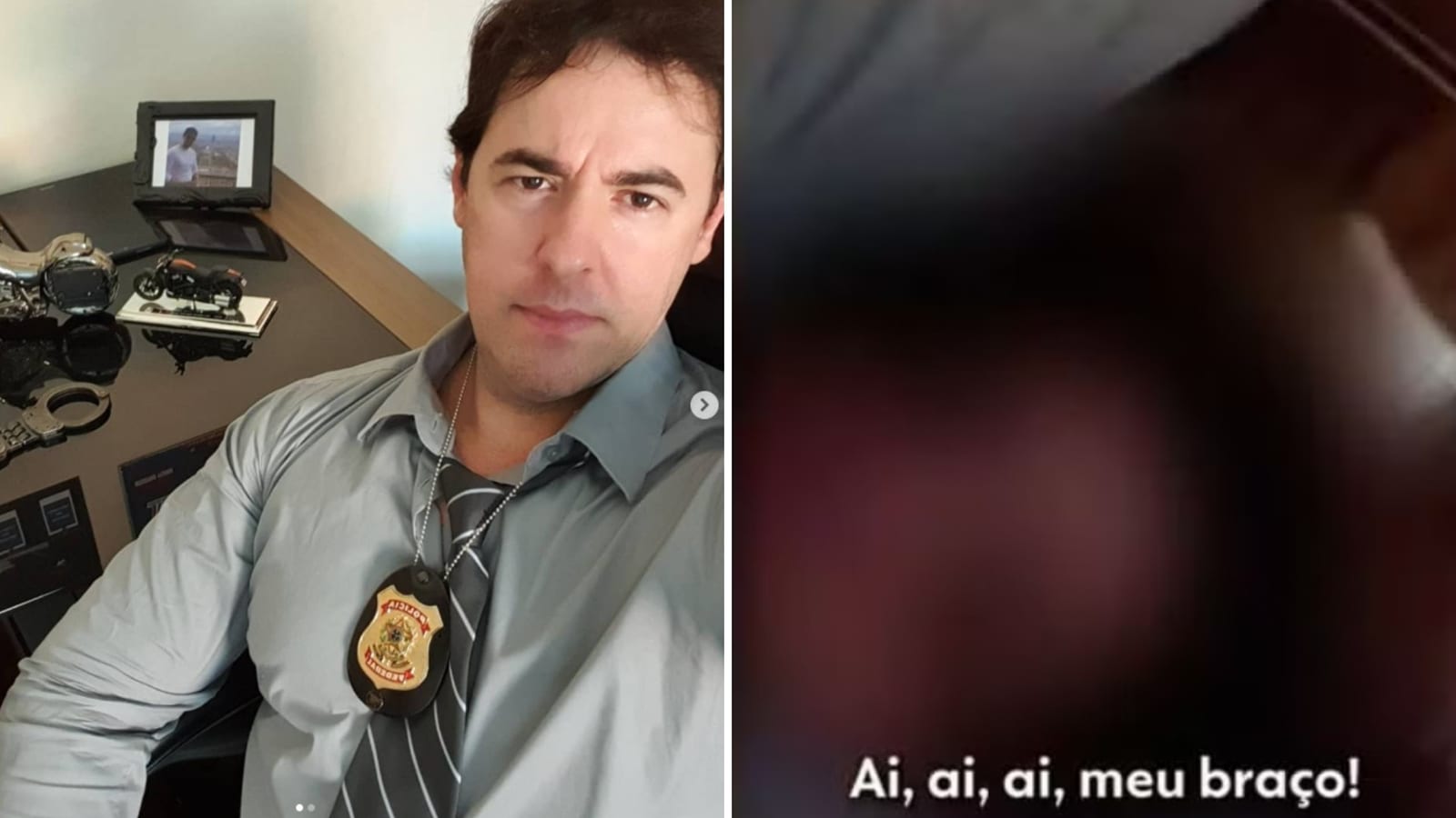 Vereador Júnior Féfin aparece em vídeo imobilizando companheira em Marília