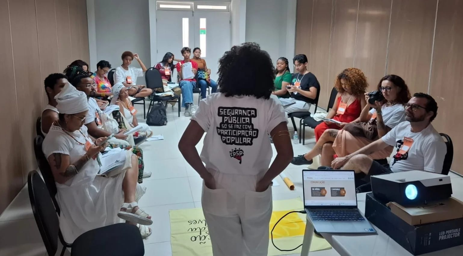 Movimentos levam agenda de segurança a candidaturas de 2026