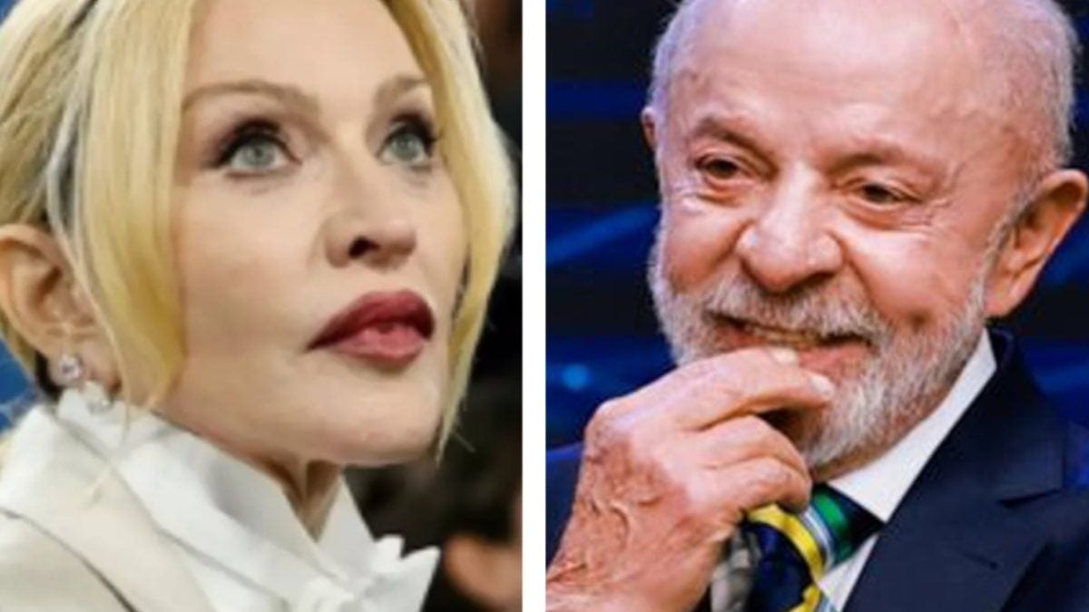 Madonna apoia Lula à reeleição em post no Instagram