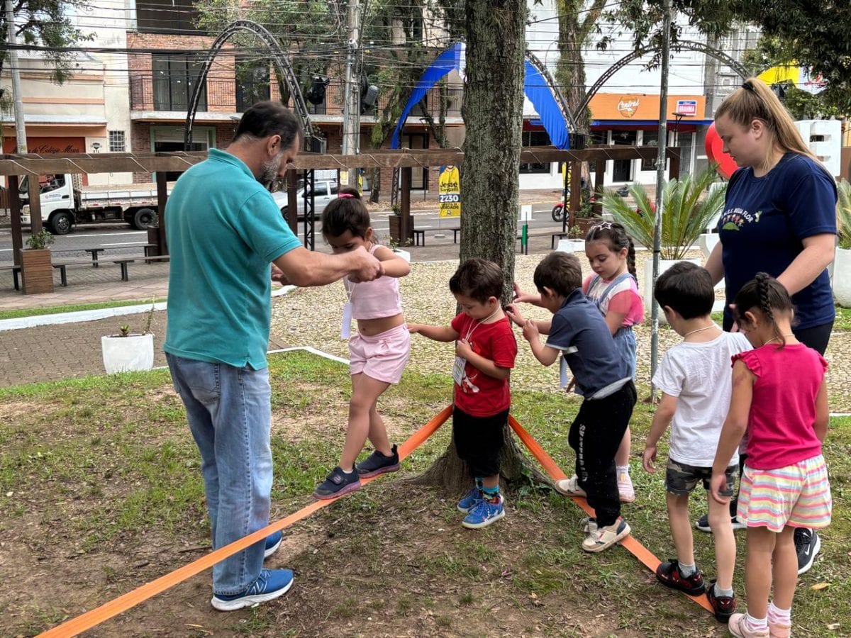 Atividades recreativas e artísticas atraíram o público nesta sexta em alusão a Semana da Pátria