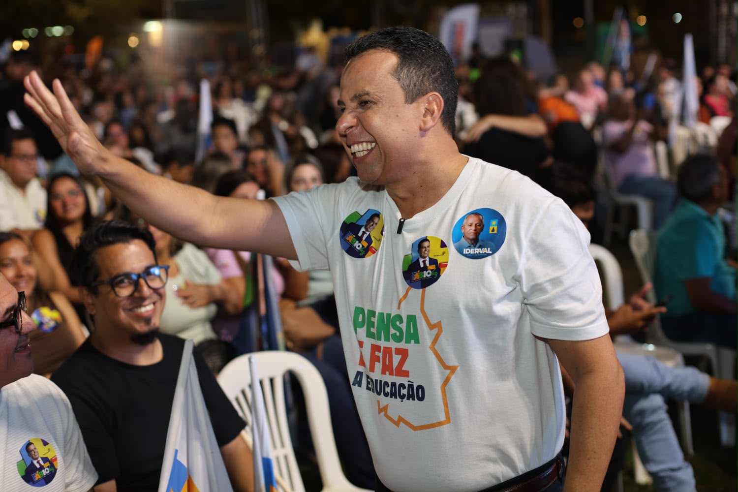 Fábio Vaz se destaca em evento com apoio de líderes políticos em Palmas