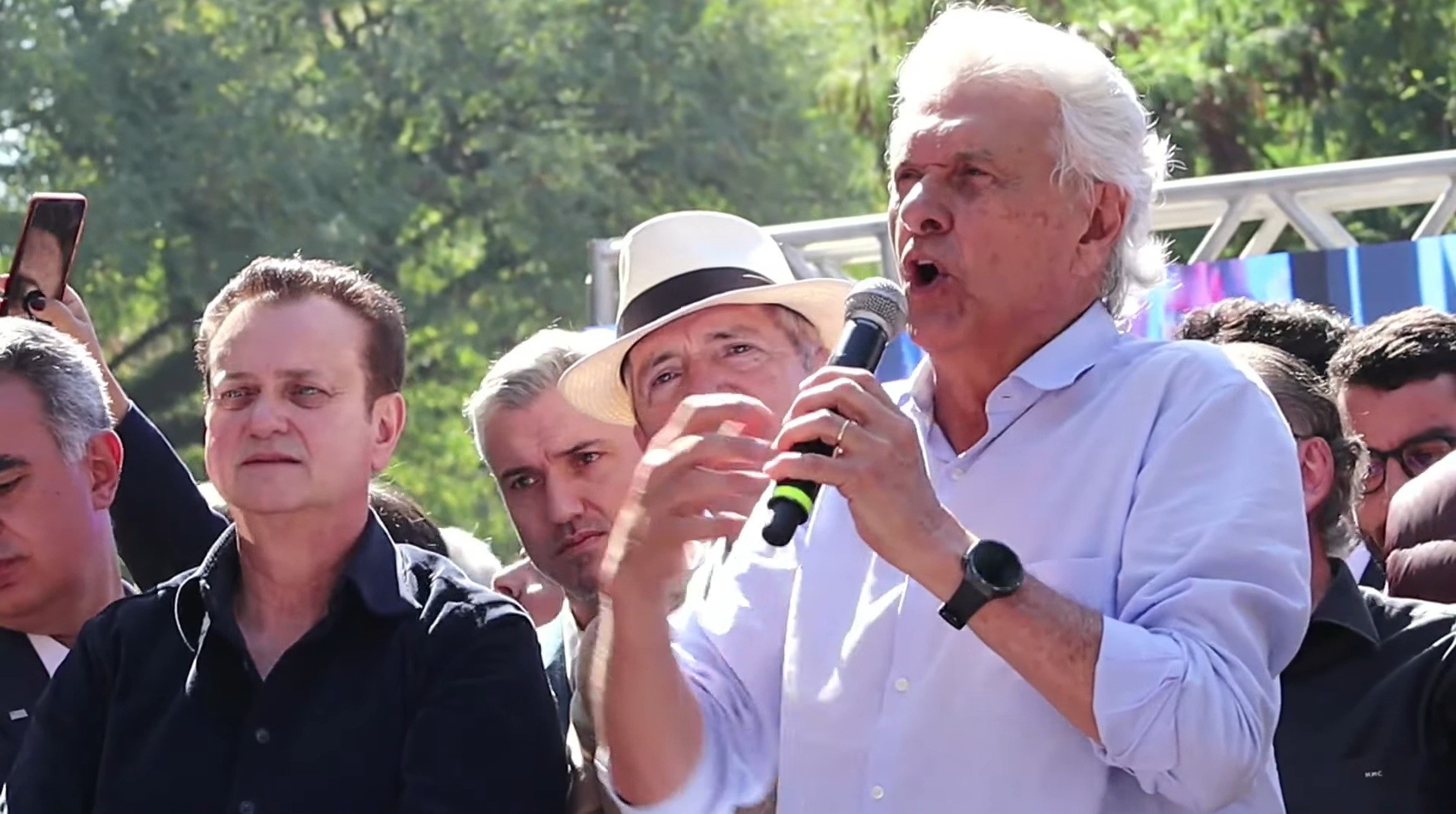 Ronaldo Caiado é lançado candidato à Presidência pelo PSD