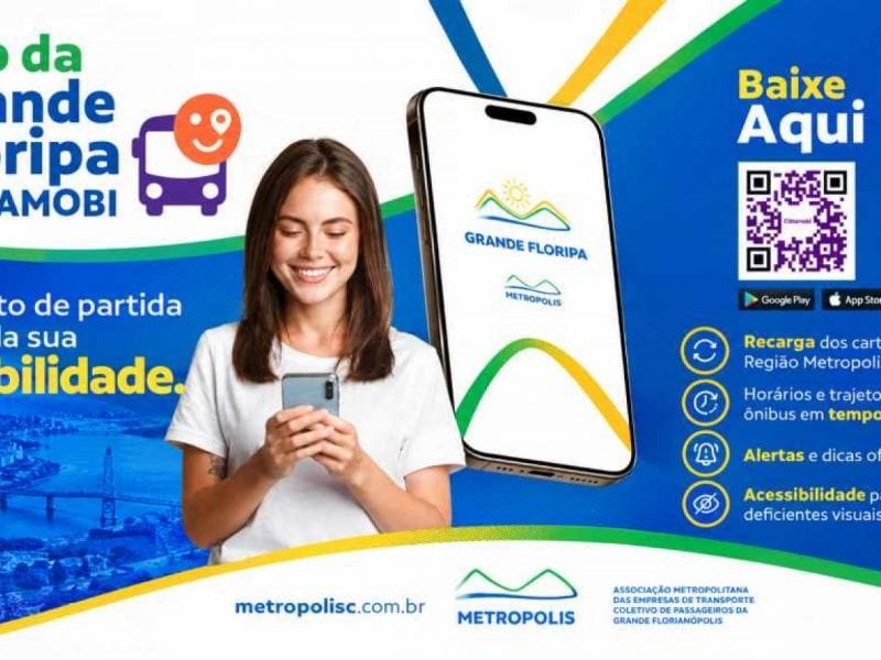 Novo app Cittamobi facilita uso do transporte coletivo na Grande Florianópolis