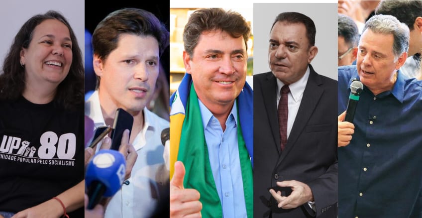 Cinco candidatos ao governo de Goiás são homologados após convenções