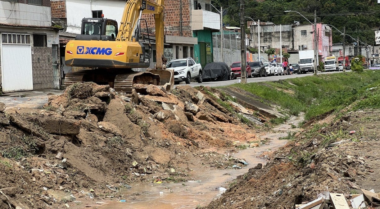 Começam obras de requalificação do Canal Jardim Monte Verde, em Jaboatão