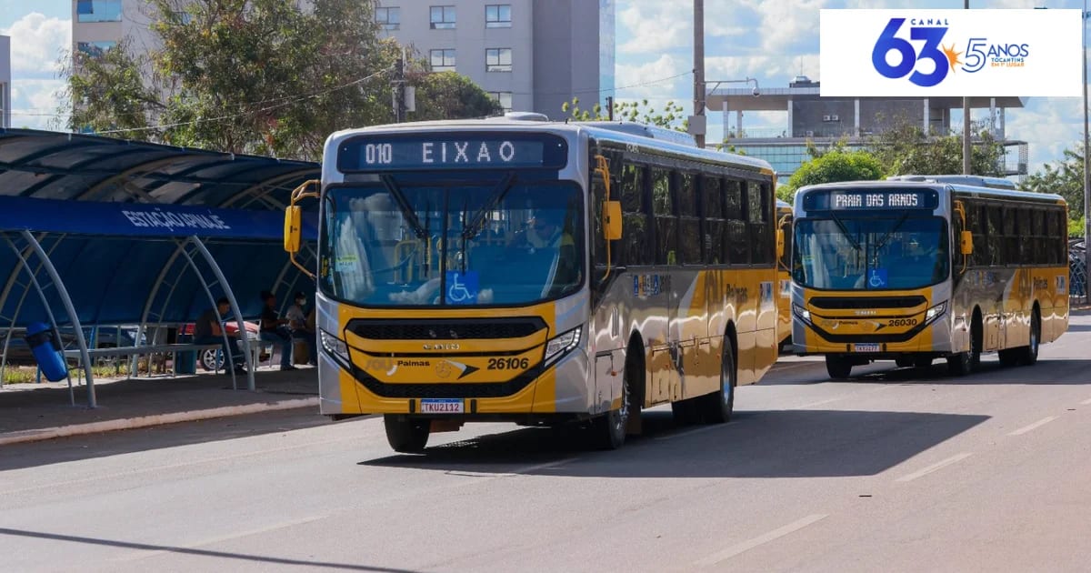 Semobt reforça transporte coletivo em Palmas no domingo, 4