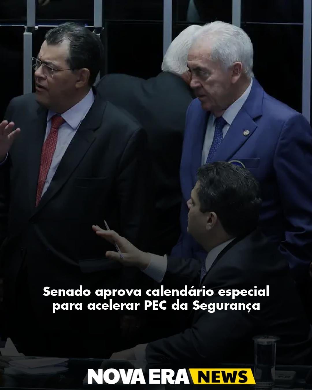 Senado aprova calendário especial para acelerar PEC da Segurança