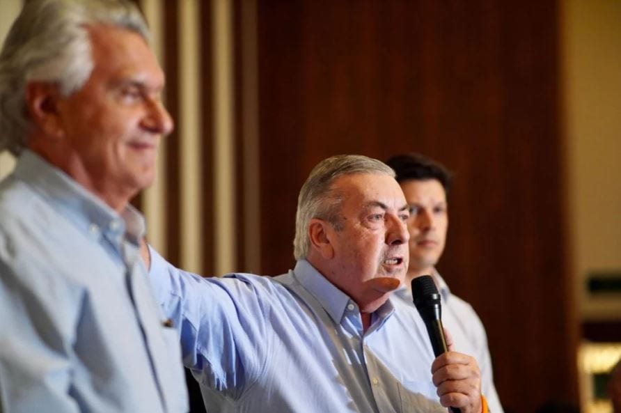 Zé Mário afasta rumores de conflito com Caiado, mas evita manifestação pública de apoio