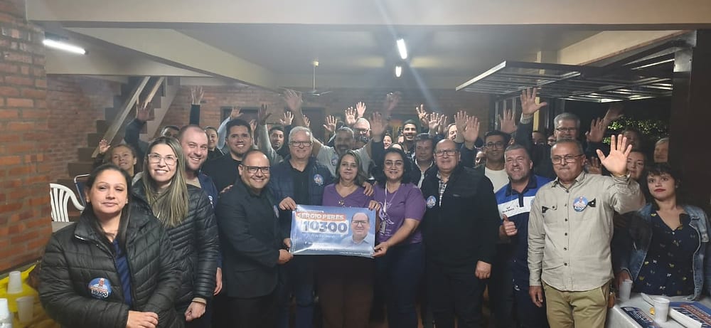 Sergio Peres visita Cachoeira do Sul em agenda de campanha