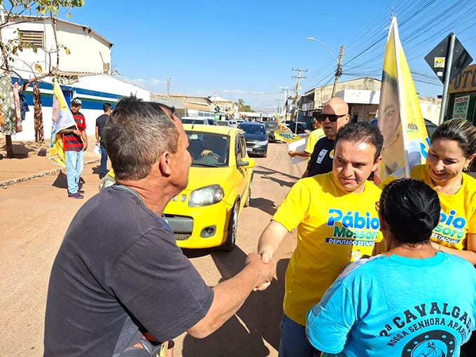 Pábio Mossoró amplia mobilização em Valparaíso e mira ação regional
