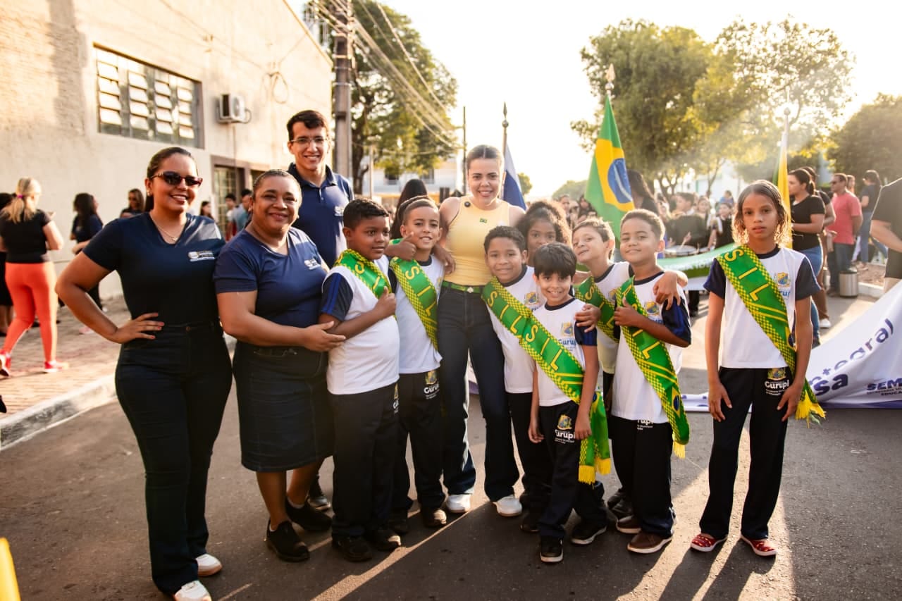 Luana Nunes participou de celebrações em Gurupi e Natividade