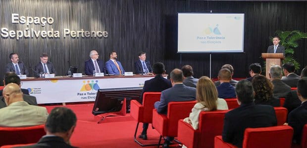 TSE celebra Pacto Nacional pela Paz e Tolerância nas Eleições 2026