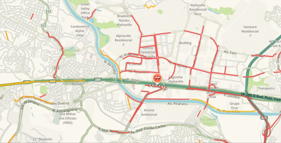 Barueri: Castello Branco registra 15 km de lentidão nesta quarta (28)