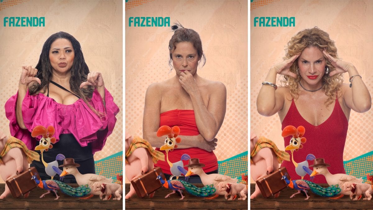 Enquete A Fazenda 18: quem sai entre Darlin, Giovanna e Maíra?