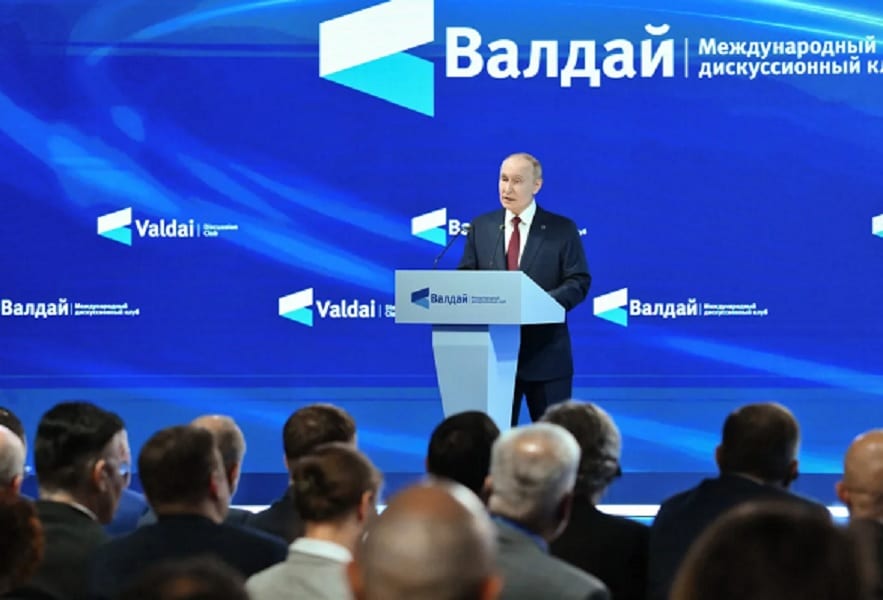 "BRICS desponta como modelo de uma nova ordem mundial", destaca Putin no encontro de Valdai