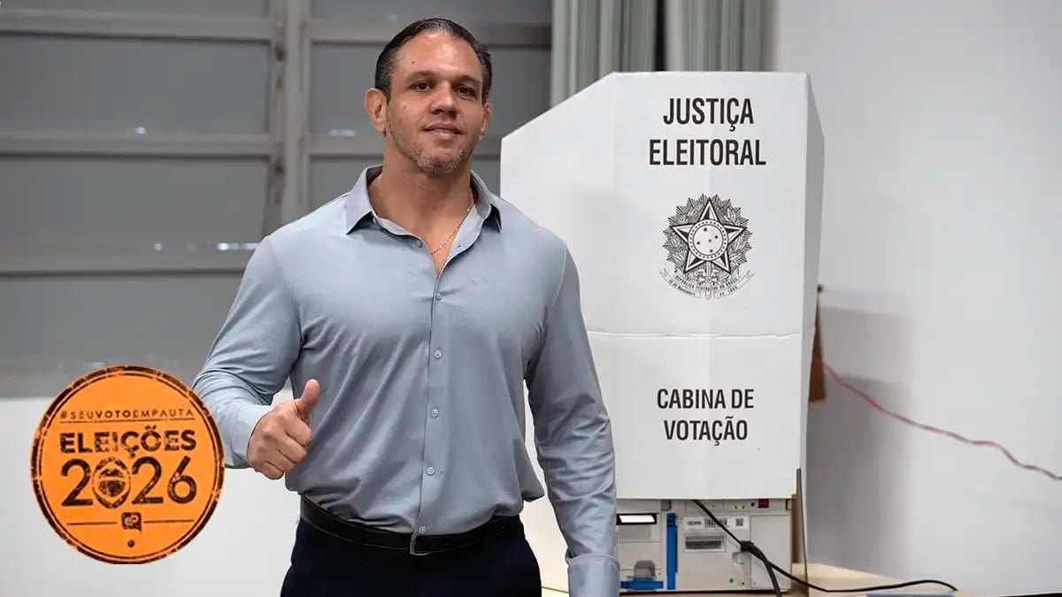 Juninho Boi votou na USF e criticou parte da imprensa local