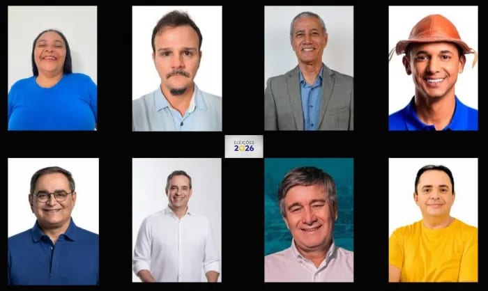 Oito candidatos disputam o governo do Rio Grande do Norte; 2,66 milhões aptos a votar