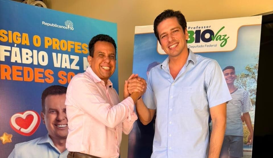 Fábio Vaz (Republicanos) e Olyntho Neto (MDB) caminharão juntos em Araguaína