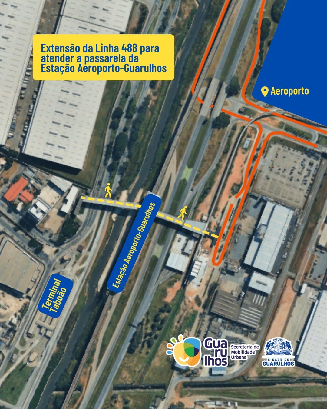 Guarulhos cria linha 497 e amplia itinerário da 488 a partir de quinta (17)
