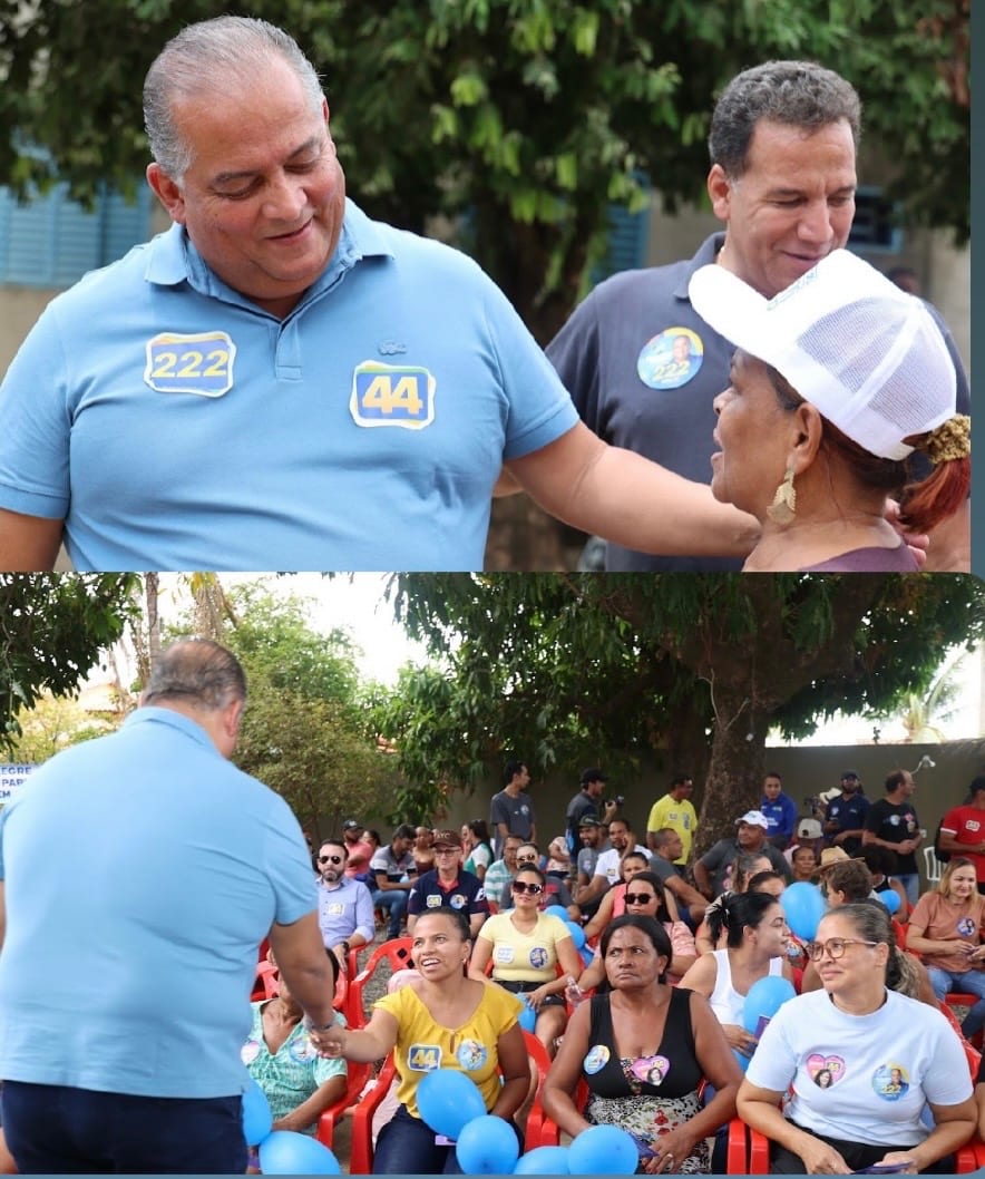 Eduardo Gomes percorre Sudeste do TO, recebe reconhecimento por obras