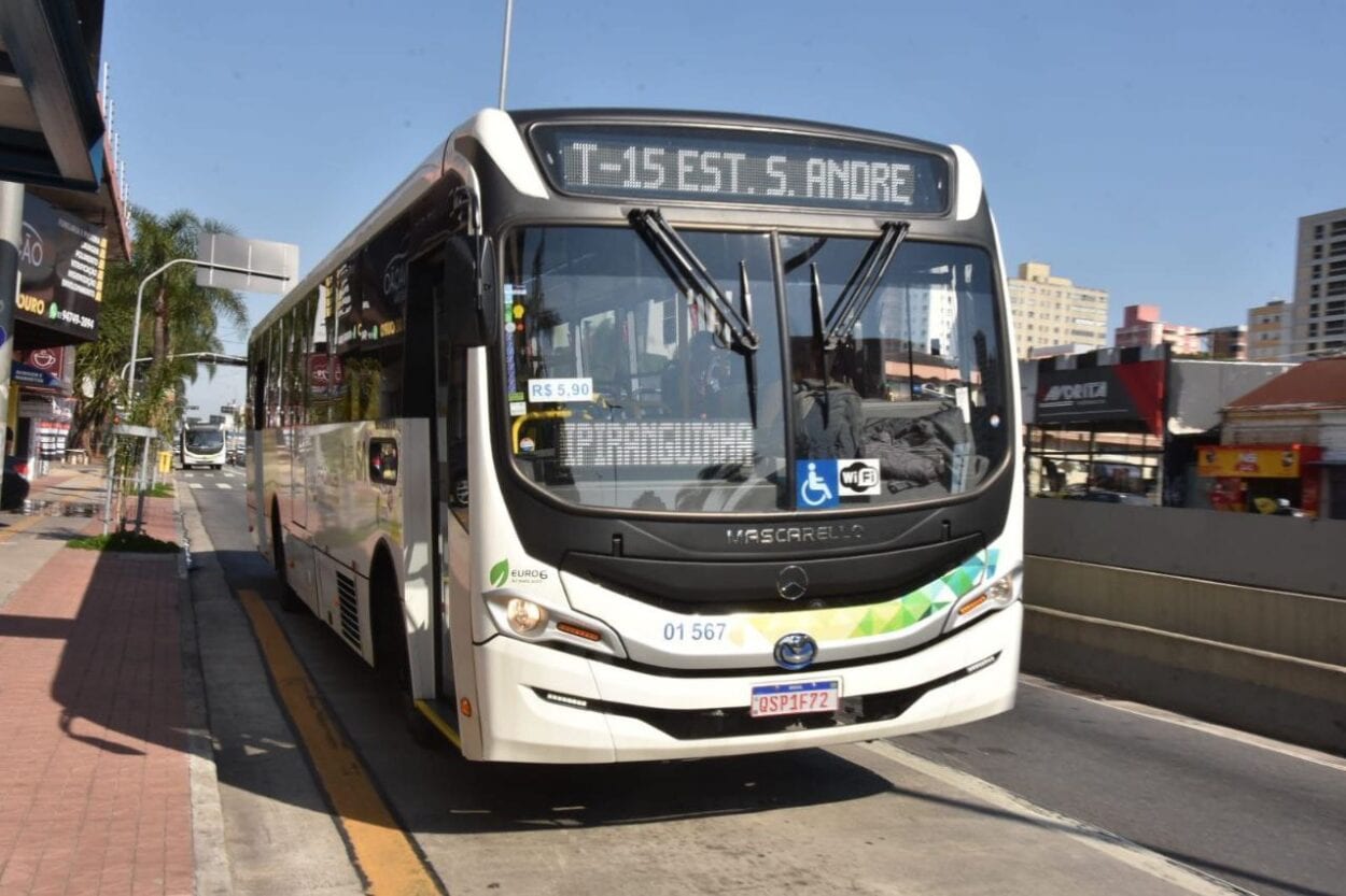 Santo André terá transporte público gratuito no domingo de eleição