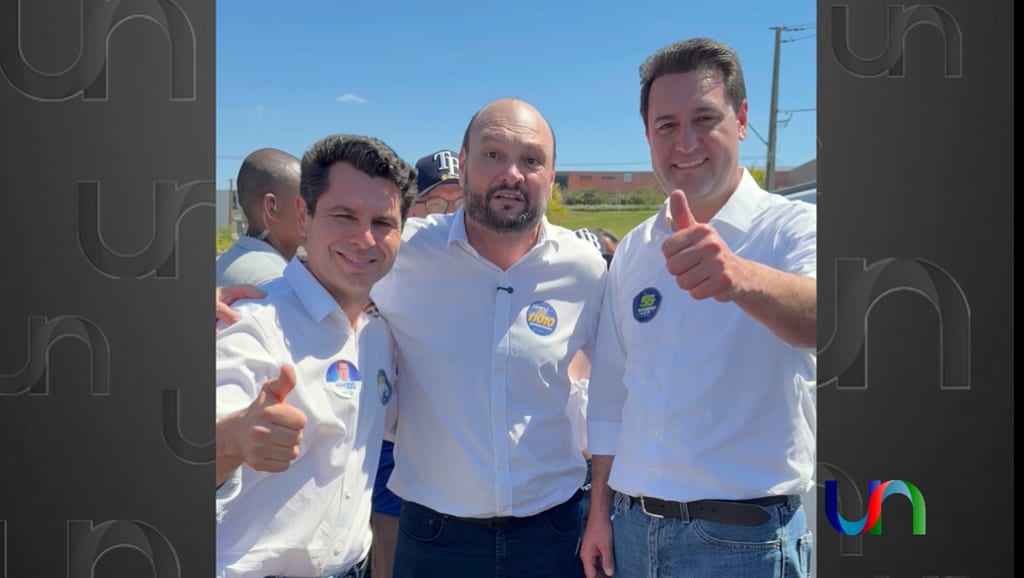 Ratinho Junior declara apoio a Tatu da TV a deputado estadual