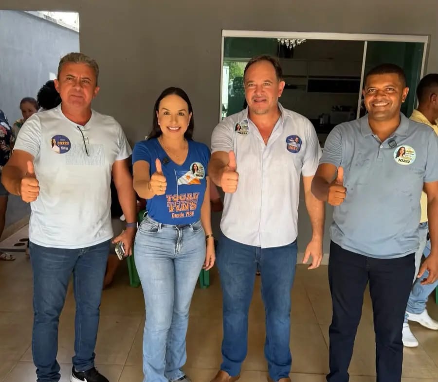 Alzirinho apoia Kátia Chaves e intensifica disputa por votos em Tocantinópolis
