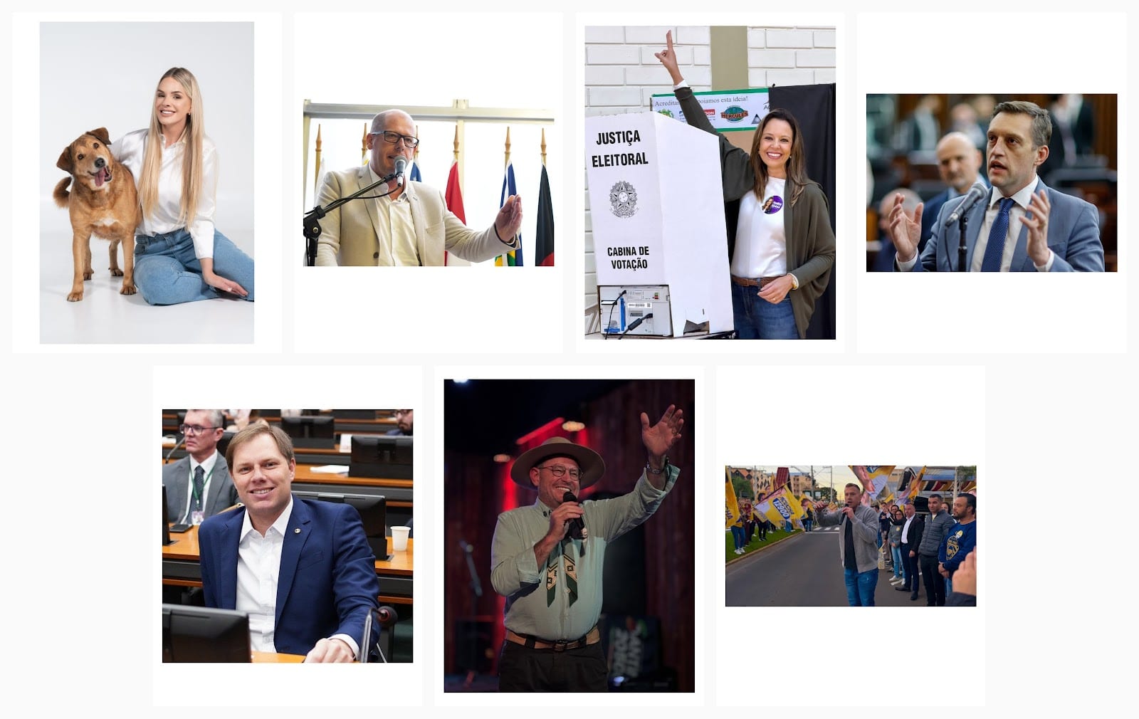 FOTOS: Eleição revela apoios locais e peculiaridades na votação de eleitos