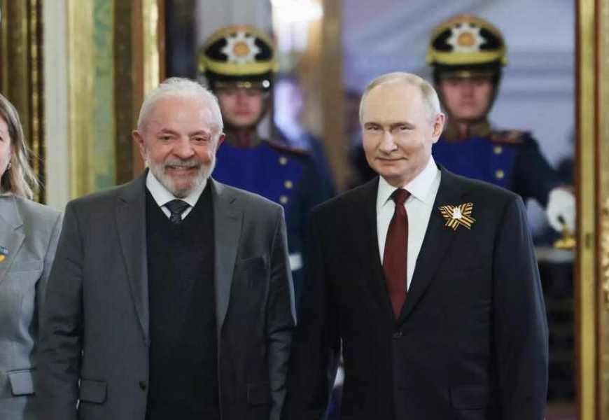 “Querido amigo, aceite meus sinceros parabéns”, disse Putin a Lula