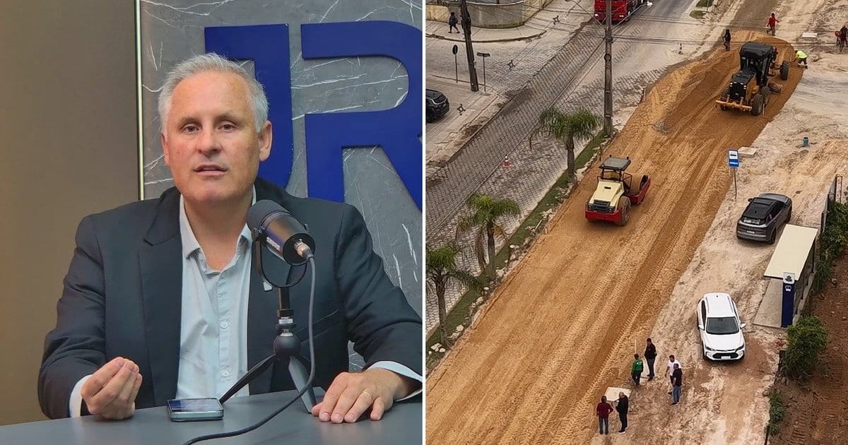 Avenida principal de Tijucas recebe asfalto; prefeito anuncia 22 ruas para 2027