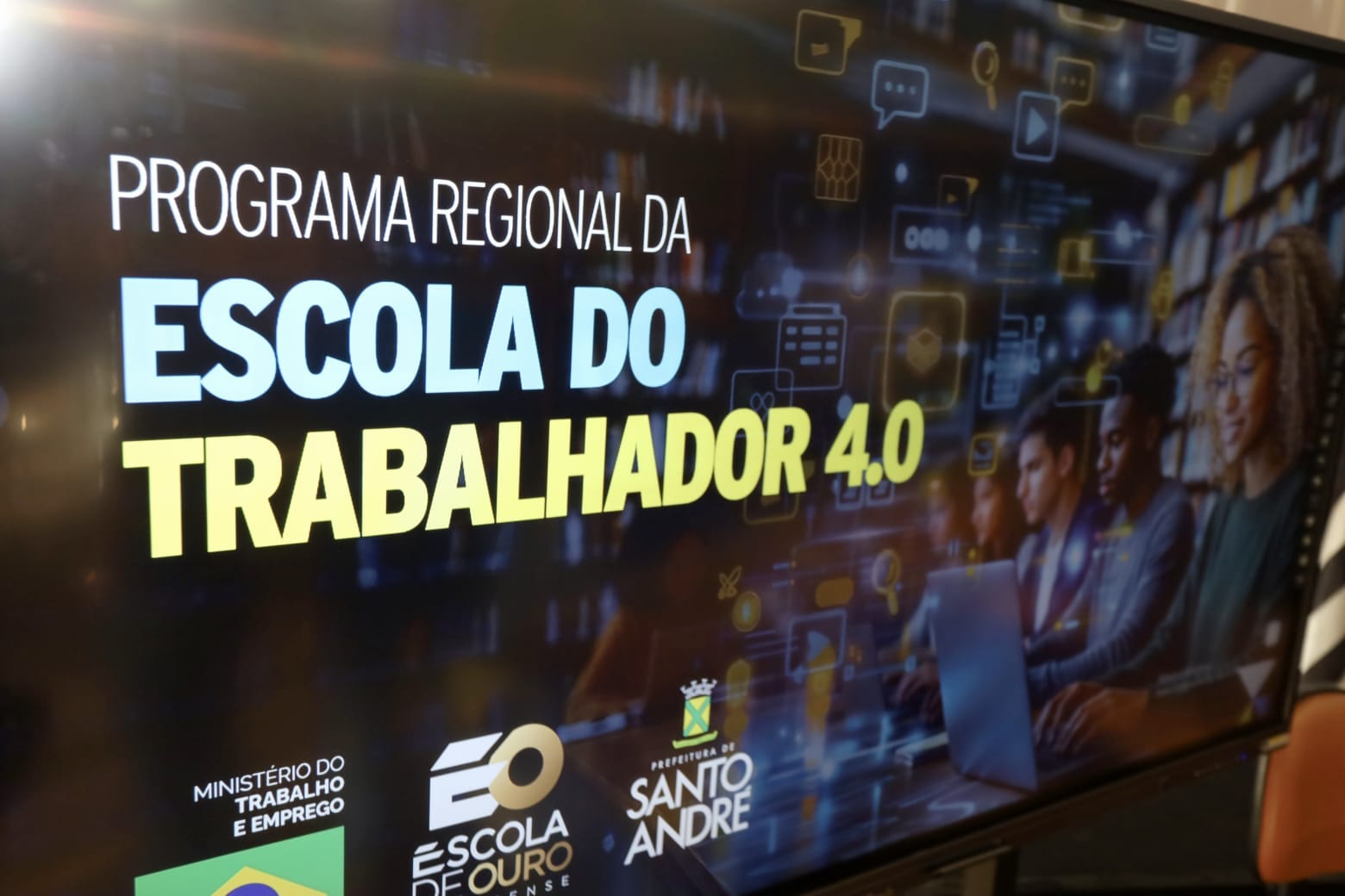 Santo André adere ao programa Escola do Trabalhador 4.0